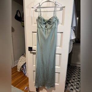 ASTR The Label Florianne Dress in Sage